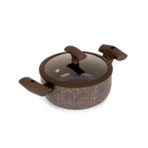 Cacarola Ceramica Marron 24 Cm 4,5 Lts