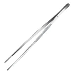 Pinca Culinaria Com Serrilha Inox 30 Cm