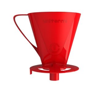 Suporte Para Filtro De Cafe Vermelho