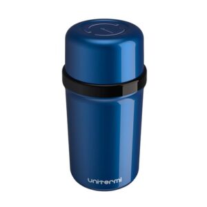 Garrafa Termica Fano 250 Ml Azul Metaliza
