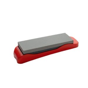Inox Pedra De Afiar Com Suporte 18,5Cm