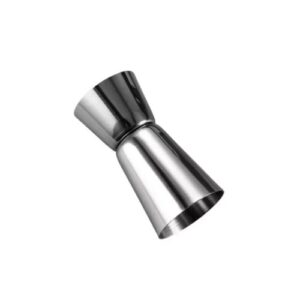 Dosador De Bebidas Inox Duplo 25Ml E 50Ml